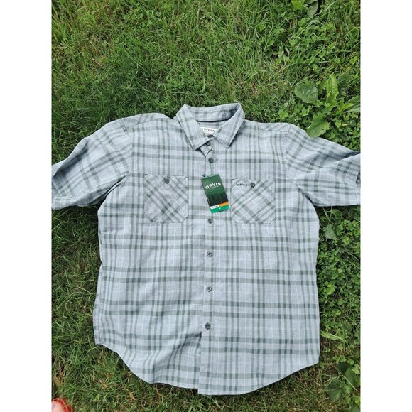 Orvis Other - Orvis Shirt Mens XL Green Tech Outdoor Performance Quick Dry UPF Utility Fishing